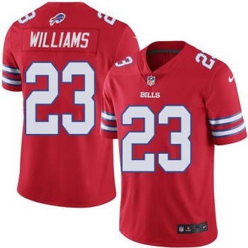 Bills #23 Aaron Williams Red Men's Stitched NFL Elite Rush Jersey Bills #23 Aaron Williams Red Men's Stitched NFL Elite Rush Jersey