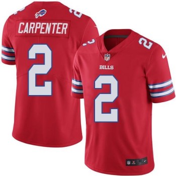 Bills #2 Dan Carpenter Red Men's Stitched NFL Elite Rush Jersey Bills #2 Dan Carpenter Red Men's Stitched NFL Elite Rush Jersey