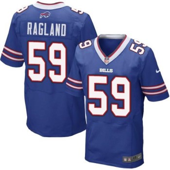 Bills #59 Reggie Ragland Royal Blue Team Color Men's Stitched NFL New Elite Jersey