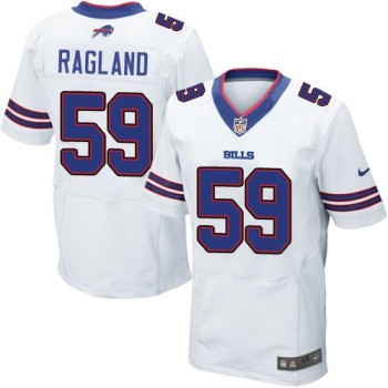 Bills #59 Reggie Ragland White Men's Stitched NFL New Elite Jersey Bills #59 Reggie Ragland White Men's Stitched NFL New Elite Jersey
