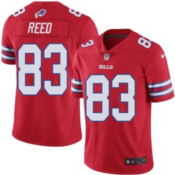 Bills #83 Andre Reed Red Men's Stitched NFL Elite Rush Jersey Bills #83 Andre Reed Red Men's Stitched NFL Elite Rush Jersey