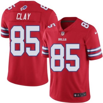 Bills #85 Charles Clay Red Men's Stitched NFL Elite Rush Jersey Bills #85 Charles Clay Red Men's Stitched NFL Elite Rush Jersey