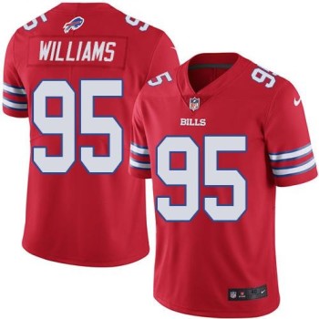 Bills #95 Kyle Williams Red Men's Stitched NFL Elite Rush Jersey Bills #95 Kyle Williams Red Men's Stitched NFL Elite Rush Jersey