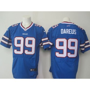 Bills #99 Marcell Dareus Royal Blue Team Color Men's Stitched NFL Elite Jersey