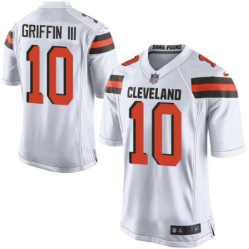 Browns #10 Robert Griffin III White Youth Stitched NFL New Elite Jersey Browns #10 Robert Griffin III White Youth Stitched NFL New Elite Jersey
