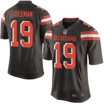 Browns #19 Corey Coleman Brown Team Color Youth Stitched NFL New Elite Jersey Browns #19 Corey Coleman Brown Team Color Youth Stitched NFL New Elite Jersey