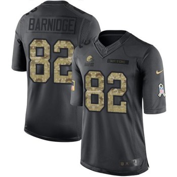 Browns #82 Gary Barnidge Black Youth Stitched NFL Limited 2016 Salute to Service Jersey Browns #82 Gary Barnidge Black Youth Stitched NFL Limited 2016 Salute to Service Jersey