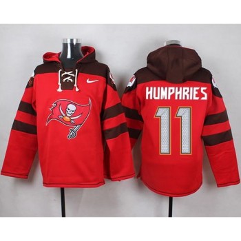 Buccaneers #11 Adam Humphries Red Player Pullover NFL Hoodie Buccaneers #11 Adam Humphries Red Player Pullover NFL Hoodie