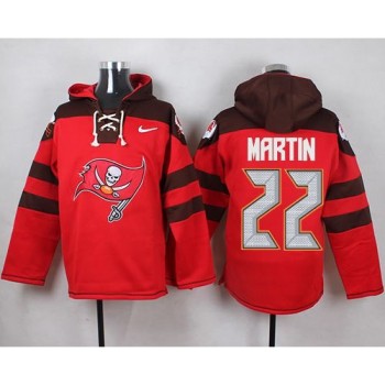 Buccaneers #22 Doug Martin Red Player Pullover NFL Hoodie Buccaneers #22 Doug Martin Red Player Pullover NFL Hoodie