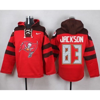 Buccaneers #83 Vincent Jackson Red Player Pullover NFL Hoodie Buccaneers #83 Vincent Jackson Red Player Pullover NFL Hoodie