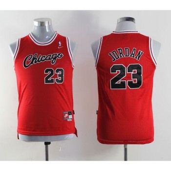 Bulls #23 Michael Jordan Red Throwback Stitched Youth NBA Jersey Bulls #23 Michael Jordan Red Throwback Stitched Youth NBA Jersey