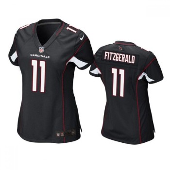 Cardinals #11 Larry Fitzgerald Black Alternate Women's Stitched NFL Elite Jersey Cardinals #11 Larry Fitzgerald Black Alternate Women's Stitched NFL Elite Jersey