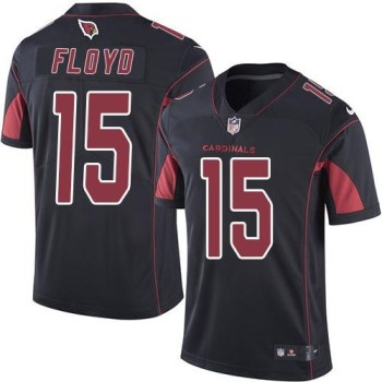 Cardinals #15 Michael Floyd Black Men's Stitched NFL Limited Rush Jersey Cardinals #15 Michael Floyd Black Men's Stitched NFL Limited Rush Jersey