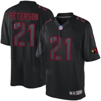 Cardinals #21 Patrick Peterson Black Men's Stitched NFL Impact Limited Jersey Cardinals #21 Patrick Peterson Black Men's Stitched NFL Impact Limited Jersey