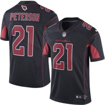 Cardinals #21 Patrick Peterson Black Men's Stitched NFL Limited Rush Jersey Cardinals #21 Patrick Peterson Black Men's Stitched NFL Limited Rush Jersey
