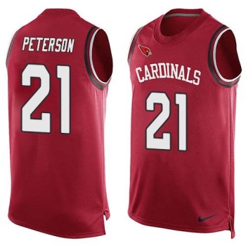 Cardinals #21 Patrick Peterson Red Team Color Men's Stitched NFL Limited Tank Top Jersey Cardinals #21 Patrick Peterson Red Team Color Men's Stitched NFL Limited Tank Top Jersey