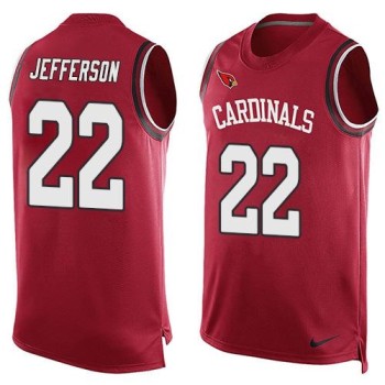 Cardinals #22 Tony Jefferson Red Team Color Men's Stitched NFL Limited Tank Top Jersey Cardinals #22 Tony Jefferson Red Team Color Men's Stitched NFL Limited Tank Top Jersey