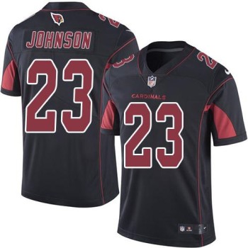 Cardinals #23 Chris Johnson Black Men's Stitched NFL Limited Rush Jersey Cardinals #23 Chris Johnson Black Men's Stitched NFL Limited Rush Jersey