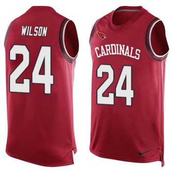 Cardinals #24 Adrian Wilson Red Team Color Men's Stitched NFL Limited Tank Top Jersey Cardinals #24 Adrian Wilson Red Team Color Men's Stitched NFL Limited Tank Top Jersey