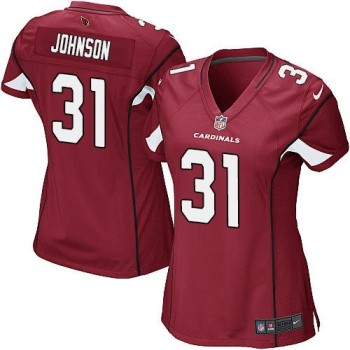 Cardinals #31 David Johnson Red Team Color Women's Stitched NFL Elite Jersey Cardinals #31 David Johnson Red Team Color Women's Stitched NFL Elite Jersey