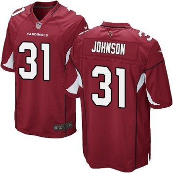 Cardinals #31 David Johnson Red Team Color Youth Stitched NFL Elite Jersey