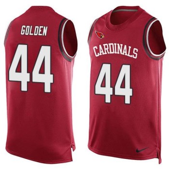 Cardinals #44 Markus Golden Red Team Color Men's Stitched NFL Limited Tank Top Jersey