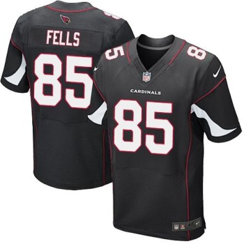 Cardinals #85 Darren Fells Black Alternate Men's Stitched NFL Elite Jersey