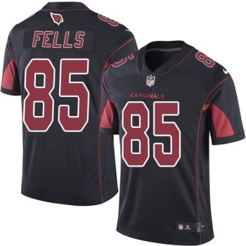 Cardinals #85 Darren Fells Black Men's Stitched NFL Limited Rush Jersey Cardinals #85 Darren Fells Black Men's Stitched NFL Limited Rush Jersey