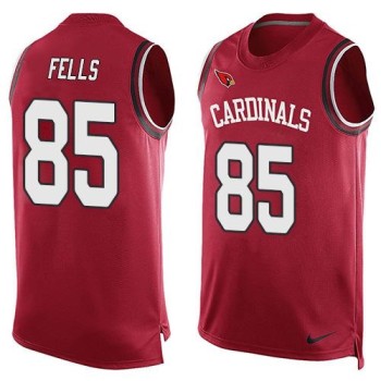 Cardinals #85 Darren Fells Red Team Color Men's Stitched NFL Limited Tank Top Jersey Cardinals #85 Darren Fells Red Team Color Men's Stitched NFL Limited Tank Top Jersey