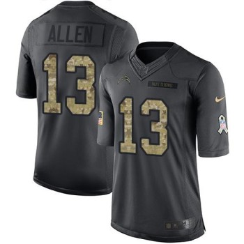 Chargers #13 Keenan Allen Black Youth Stitched NFL Limited 2016 Salute to Service Jersey Chargers #13 Keenan Allen Black Youth Stitched NFL Limited 2016 Salute to Service Jersey