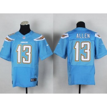 Chargers #13 Keenan Allen Electric Blue Alternate Men's Stitched NFL New Elite Jersey Chargers #13 Keenan Allen Electric Blue Alternate Men's Stitched NFL New Elite Jersey