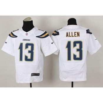 Chargers #13 Keenan Allen White Men's Stitched NFL New Elite Jersey Chargers #13 Keenan Allen White Men's Stitched NFL New Elite Jersey
