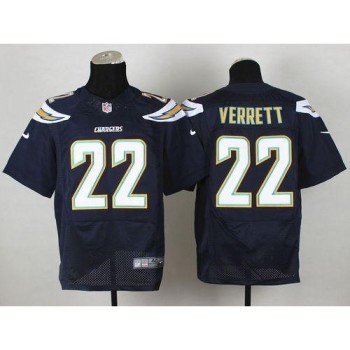 Chargers #22 Jason Verrett Navy Blue Team Color Men's Stitched NFL New Elite Jersey Chargers #22 Jason Verrett Navy Blue Team Color Men's Stitched NFL New Elite Jersey