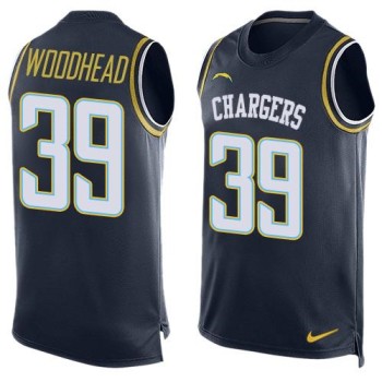 Chargers #39 Danny Woodhead Navy Blue Team Color Men's Stitched NFL Limited Tank Top Jersey Chargers #39 Danny Woodhead Navy Blue Team Color Men's Stitched NFL Limited Tank Top Jersey