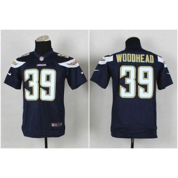 Chargers #39 Danny Woodhead Navy Blue Team Color Youth Stitched NFL New Elite Jersey Chargers #39 Danny Woodhead Navy Blue Team Color Youth Stitched NFL New Elite Jersey