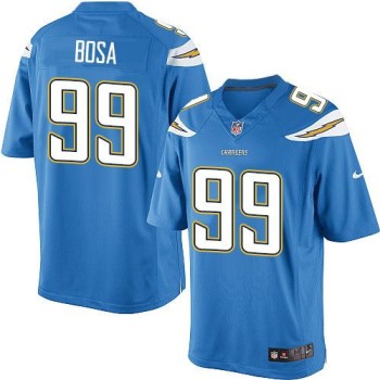 Chargers #99 Joey Bosa Electric Blue Alternate Men's Stitched NFL Limited Jersey Chargers #99 Joey Bosa Electric Blue Alternate Men's Stitched NFL Limited Jersey