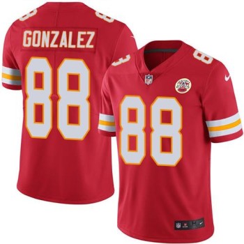 Chiefs #88 Tony Gonzalez Red Men's Stitched NFL Limited Rush Jersey Chiefs #88 Tony Gonzalez Red Men's Stitched NFL Limited Rush Jersey