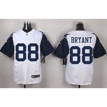 Cowboys #88 Dez Bryant White Men's Stitched NFL Elite Rush Jersey Cowboys #88 Dez Bryant White Men's Stitched NFL Elite Rush Jersey