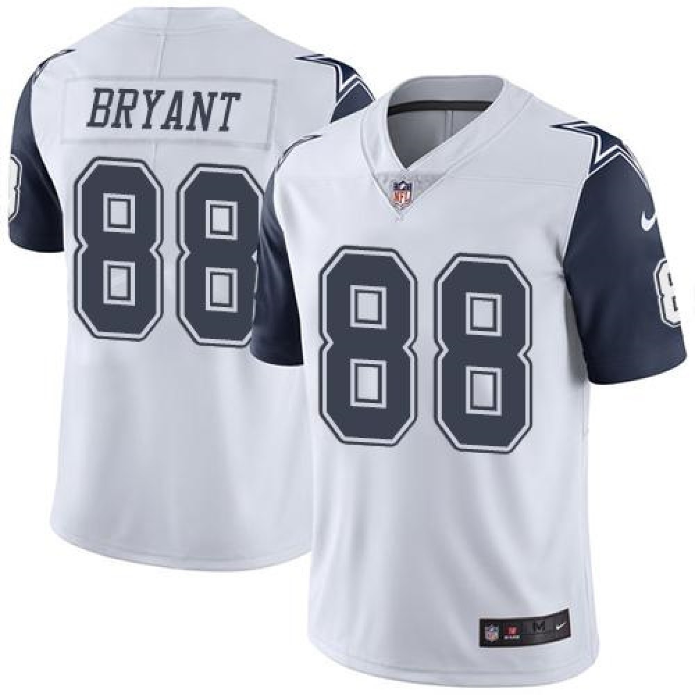 Cowboys #88 Dez Bryant White Youth Stitched NFL Limited Rush Jersey