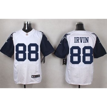 Cowboys #88 Michael Irvin White Men's Stitched NFL Elite Rush Jersey Cowboys #88 Michael Irvin White Men's Stitched NFL Elite Rush Jersey