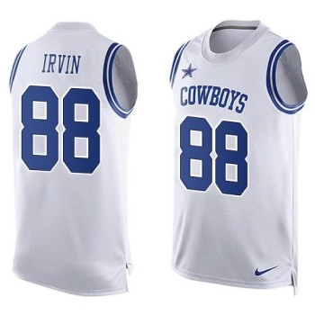 Cowboys #88 Michael Irvin White Men's Stitched NFL Limited Tank Top Jersey Cowboys #88 Michael Irvin White Men's Stitched NFL Limited Tank Top Jersey