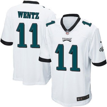 Eagles #11 Carson Wentz White Youth Stitched NFL New Elite Jersey Eagles #11 Carson Wentz White Youth Stitched NFL New Elite Jersey