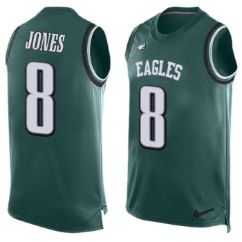 Eagles #8 Donnie Jones Midnight Green Team Color Men's Stitched NFL Limited Tank Top Jersey Eagles #8 Donnie Jones Midnight Green Team Color Men's Stitched NFL Limited Tank Top Jersey