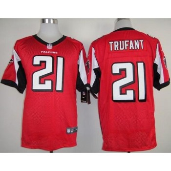Falcons #21 Desmond Trufant Red Team Color Men's Stitched NFL Elite Jersey Falcons #21 Desmond Trufant Red Team Color Men's Stitched NFL Elite Jersey