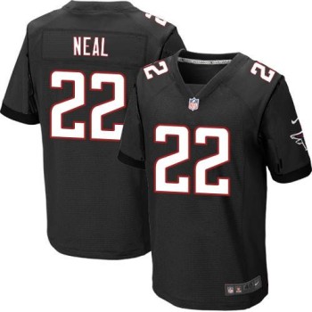 Falcons #22 Keanu Neal Black Alternate Men's Stitched NFL Elite Jersey Falcons #22 Keanu Neal Black Alternate Men's Stitched NFL Elite Jersey