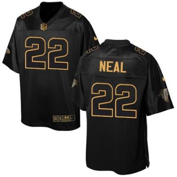 Falcons #22 Keanu Neal Black Men's Stitched NFL Elite Pro Line Gold Collection Jersey Falcons #22 Keanu Neal Black Men's Stitched NFL Elite Pro Line Gold Collection Jersey