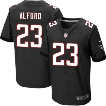 Falcons #23 Robert Alford Black Alternate Men's Stitched NFL Elite Jersey Falcons #23 Robert Alford Black Alternate Men's Stitched NFL Elite Jersey