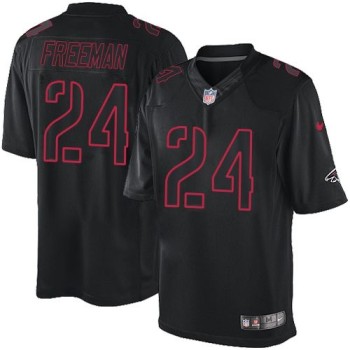 Falcons #24 Devonta Freeman Black Men's Stitched NFL Impact Limited Jersey Falcons #24 Devonta Freeman Black Men's Stitched NFL Impact Limited Jersey