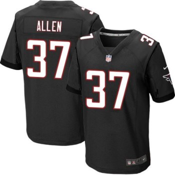 Falcons #37 Ricardo Allen Black Alternate Men's Stitched NFL Elite Jersey Falcons #37 Ricardo Allen Black Alternate Men's Stitched NFL Elite Jersey