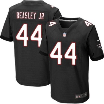 Falcons #44 Vic Beasley Jr Black Alternate Men's Stitched NFL Elite Jersey Falcons #44 Vic Beasley Jr Black Alternate Men's Stitched NFL Elite Jersey